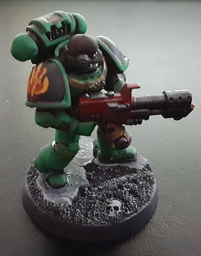 bandai salamander space marine